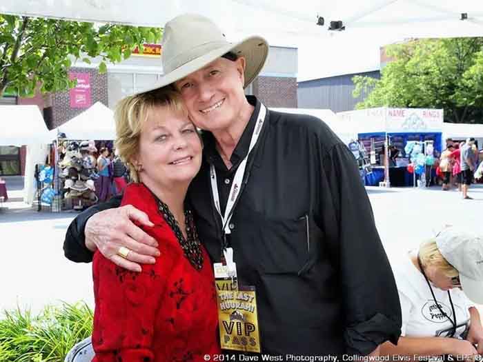 Christopher Riordan with Cynthia Pepper