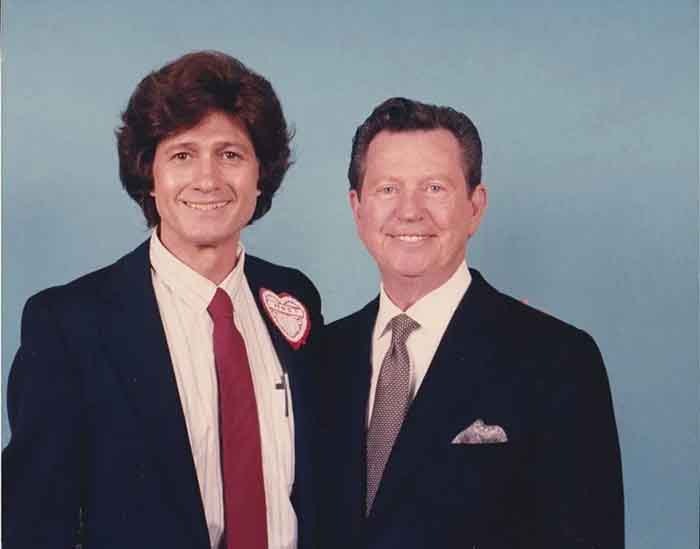 Christopher Riordan with Donald O'Connor
