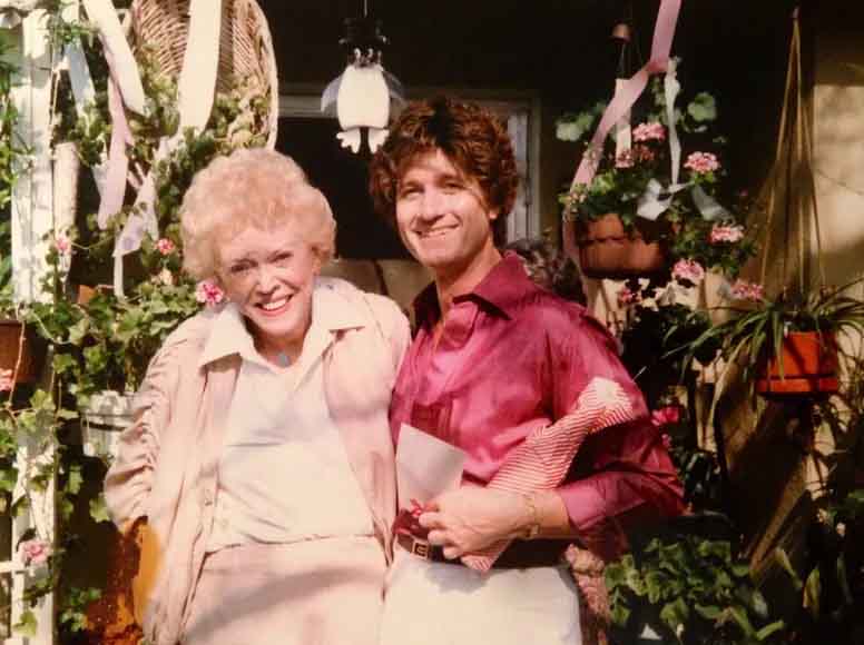Christopher Riordan with Fran Allison