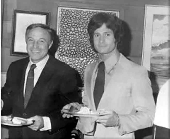 Christopher Riordan with Gene Kelly