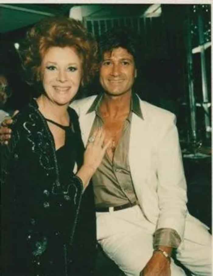 Christopher Riordan with Kaye Stevens