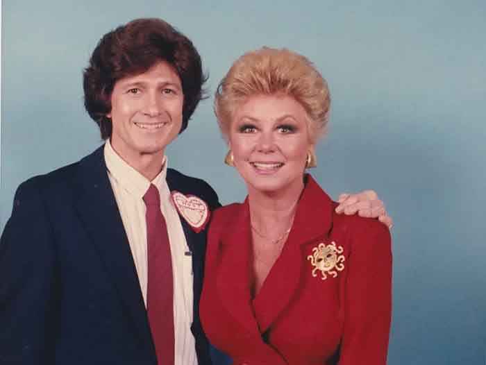 Christopher Riordan with Mitzi Gaynor