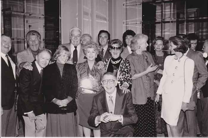 Christopher Riordan with The Professional Dancer's Society Awards 1991.
