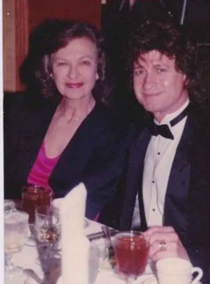 Christopher Riordan with Patsy Swayze