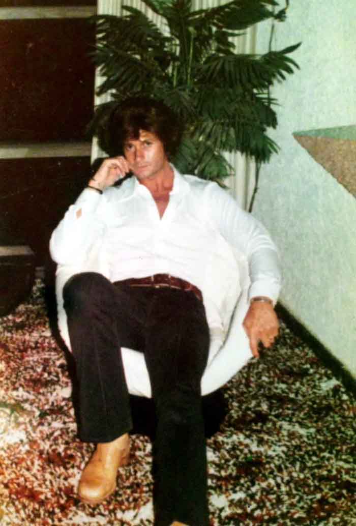 Candid photo of Christopher at an even in Chicago in 1970