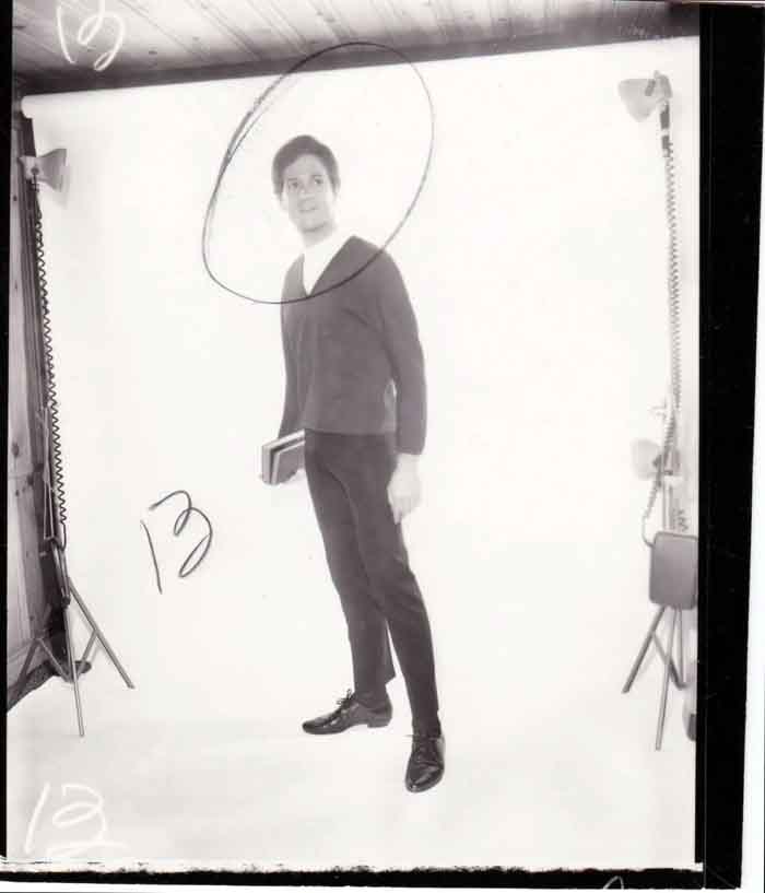 Christopher Riordan subject of a photo shoot