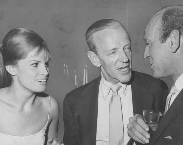 Barrie Chase, Fred Astaire and Hermes Pan