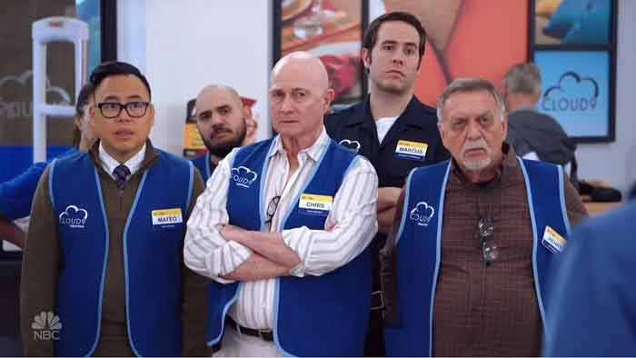 Christopher Riordan in the TV series Superstore.