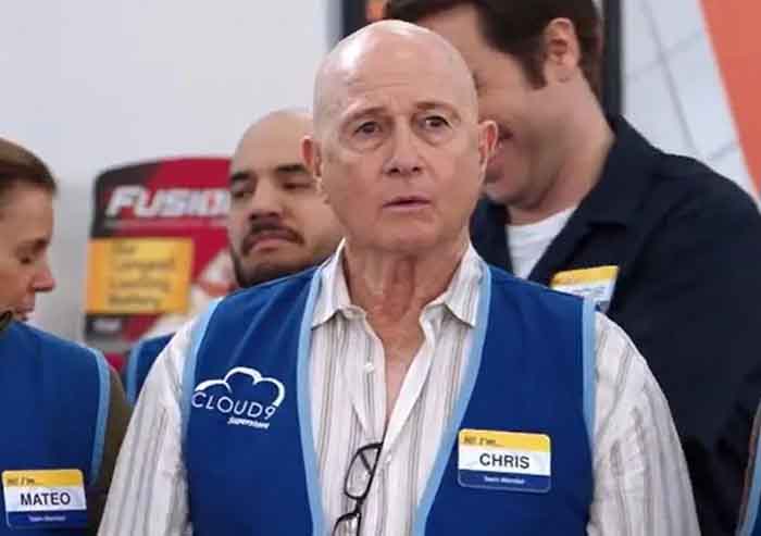 Christopher Riordan in the TV series Superstore.