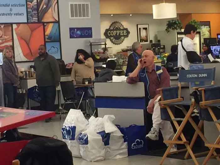Christopher Riordan in the TV series Superstore.