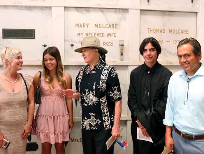 Christopher with Valentino family